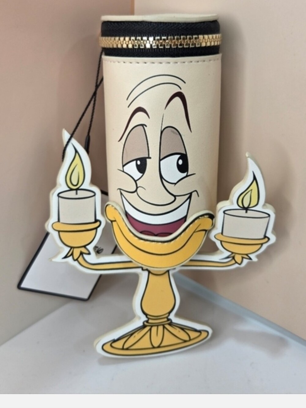 👉✨️ Disney Beauty and the Beast Lumiere Candlestick purse coin wallet